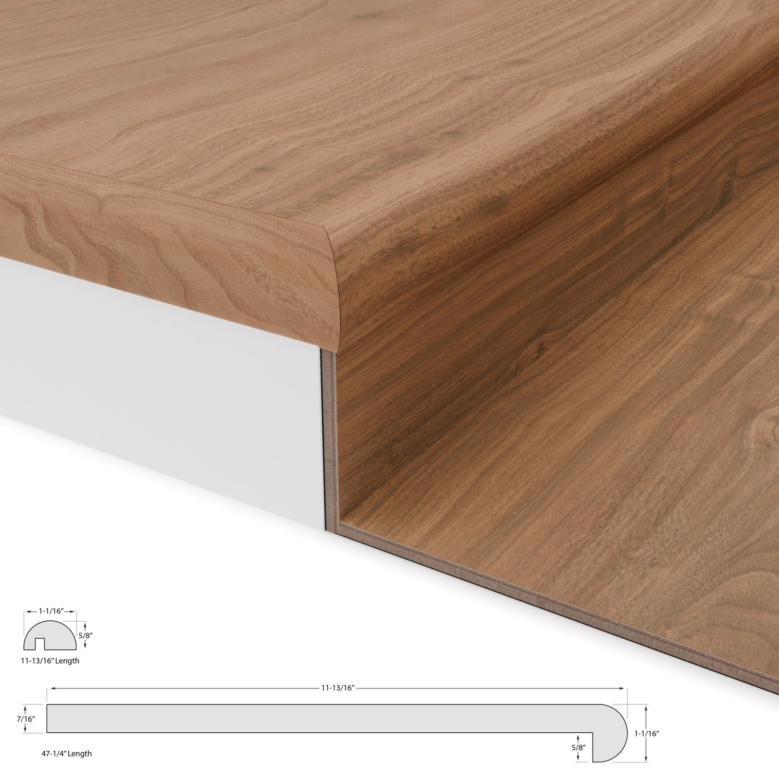 Wharf Walk Tread w/ Cap Universal view 4