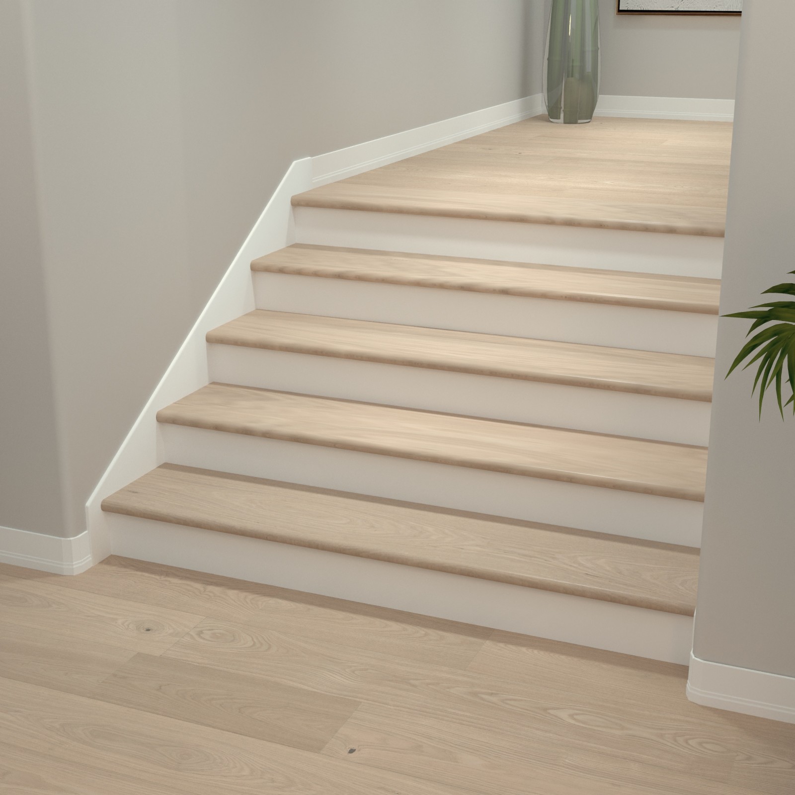 Clarified Ash Stair Tread view 4
