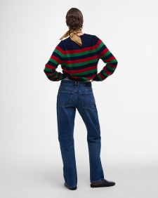 Maglione girocollo a righe Illy Barbour The Edit by Alexa 