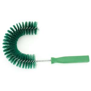 Carlisle, Sparta Spectrum, 11.5in, Color Coded Clean-In-Place Hook Brush, Polyester Bristles, Green