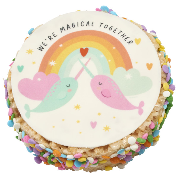 We're Magical Together PhotoCake® Edible Image®