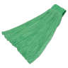 NSN7920016601490, AbilityOne, SKILCRAFT, Microfiber Looped-End Wet Mop Head with 7.5" Headband, Large, Green