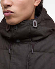 Winter Beaufort Puffer Jacket Dark Oak