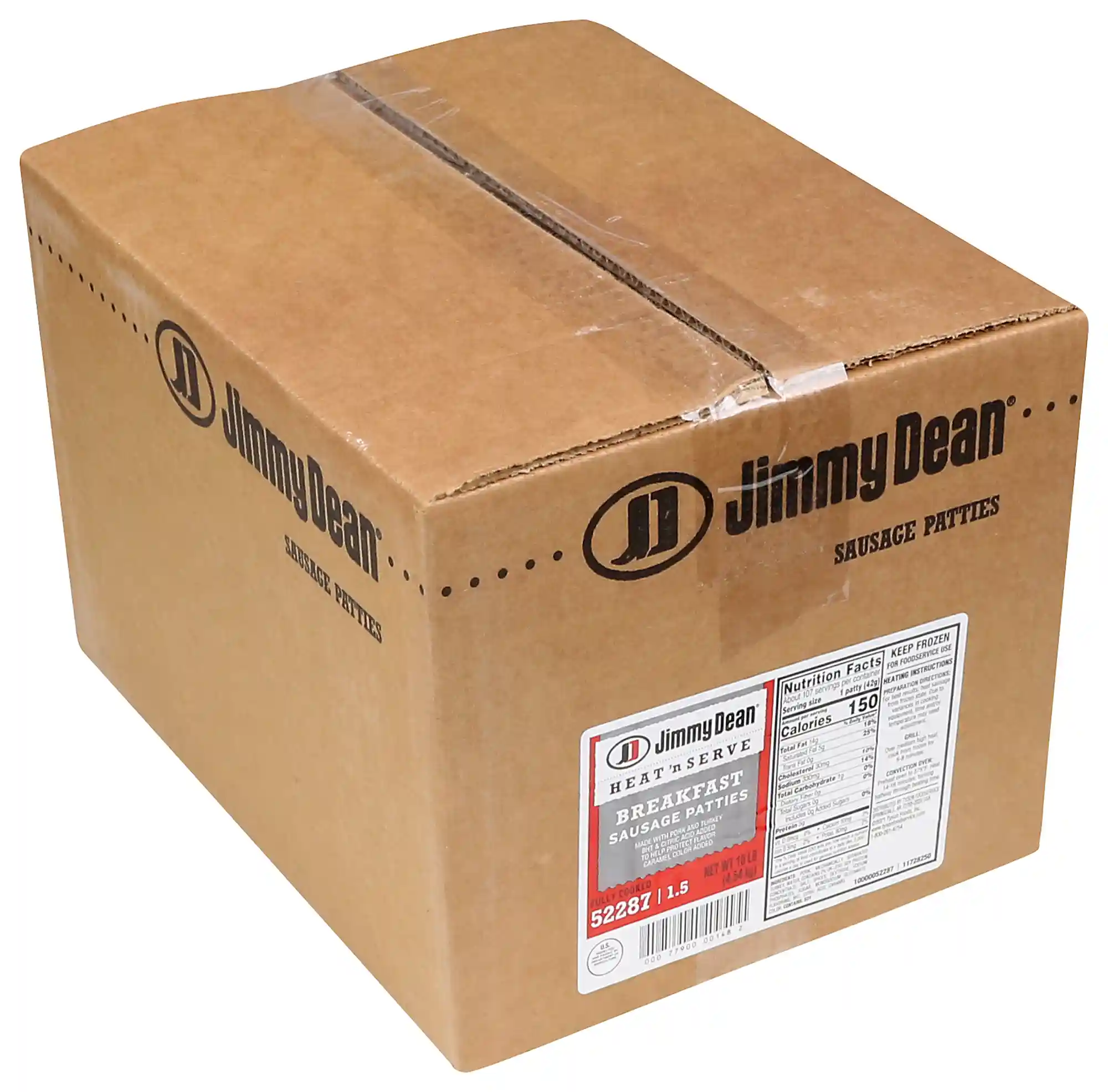 Jimmy Dean® Heat ‘n Serve Fully Cooked Breakfast Sausage Patties 1.5 oz_image_41