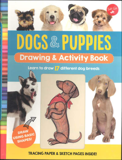 Dogs & Puppies Drawing & Activity Book