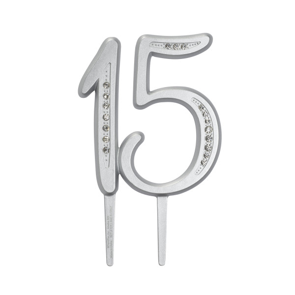 15 Diamond Milestone Monogram