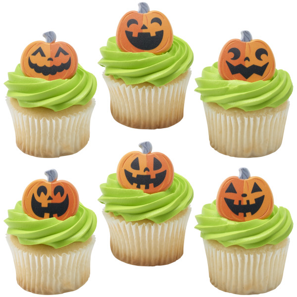 Jack-O'-Lanterns Cupcake Rings