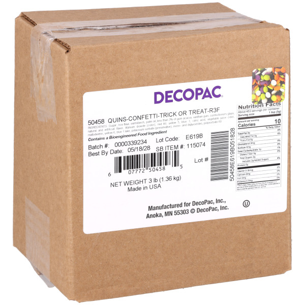 Trick or Treat Confetti - Red 3 Free Quins
