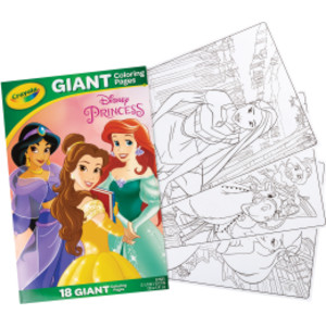 Giant Coloring Pages, 12" x 18", Princess