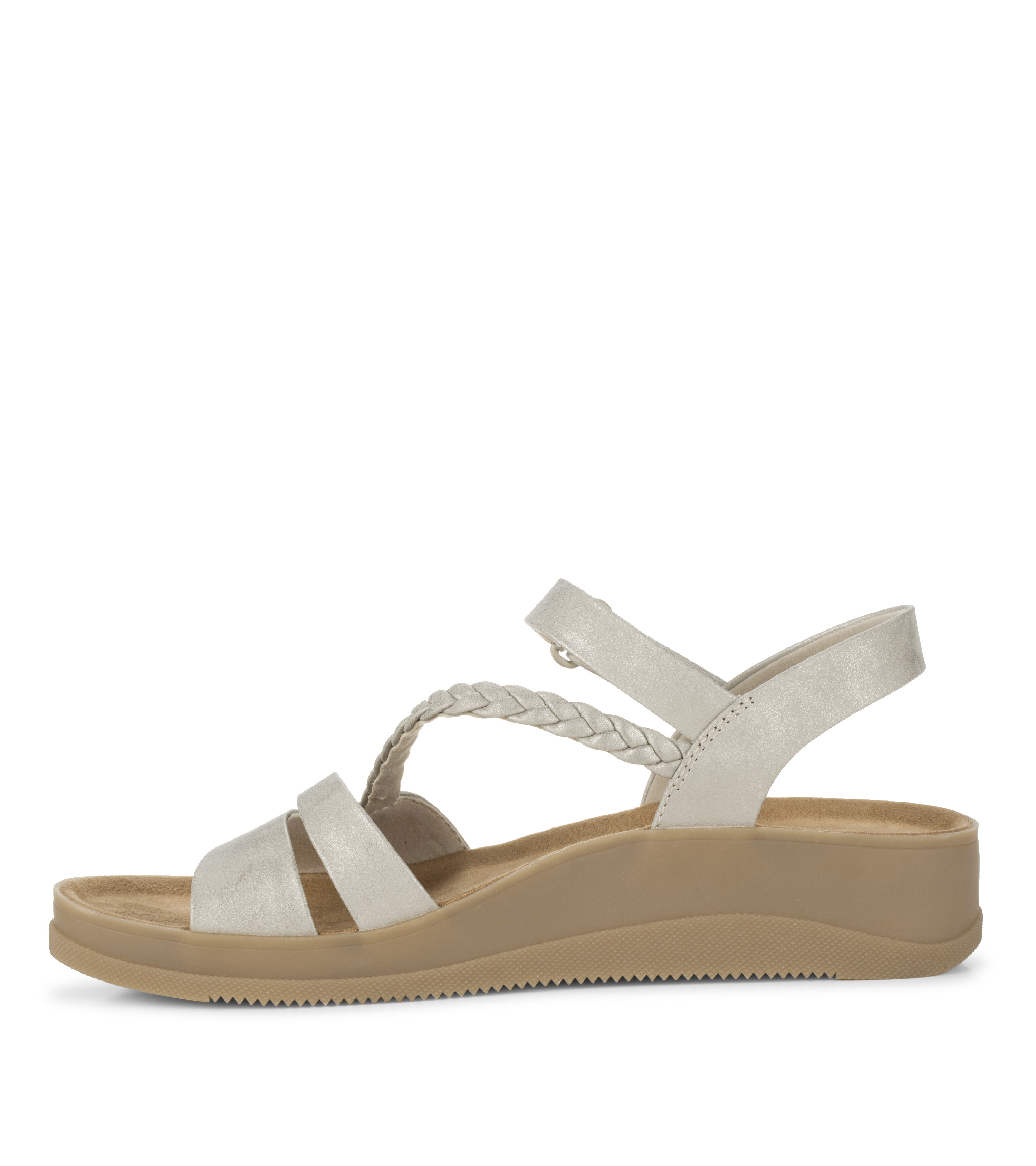 Baretraps FLICKA Women's Sandals Champagne Size 9 M (BT31153)
