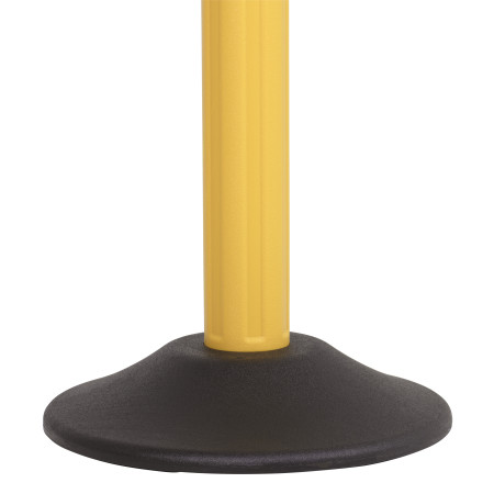 ChainBoss Stanchion - Yellow Empty with No Chain 8