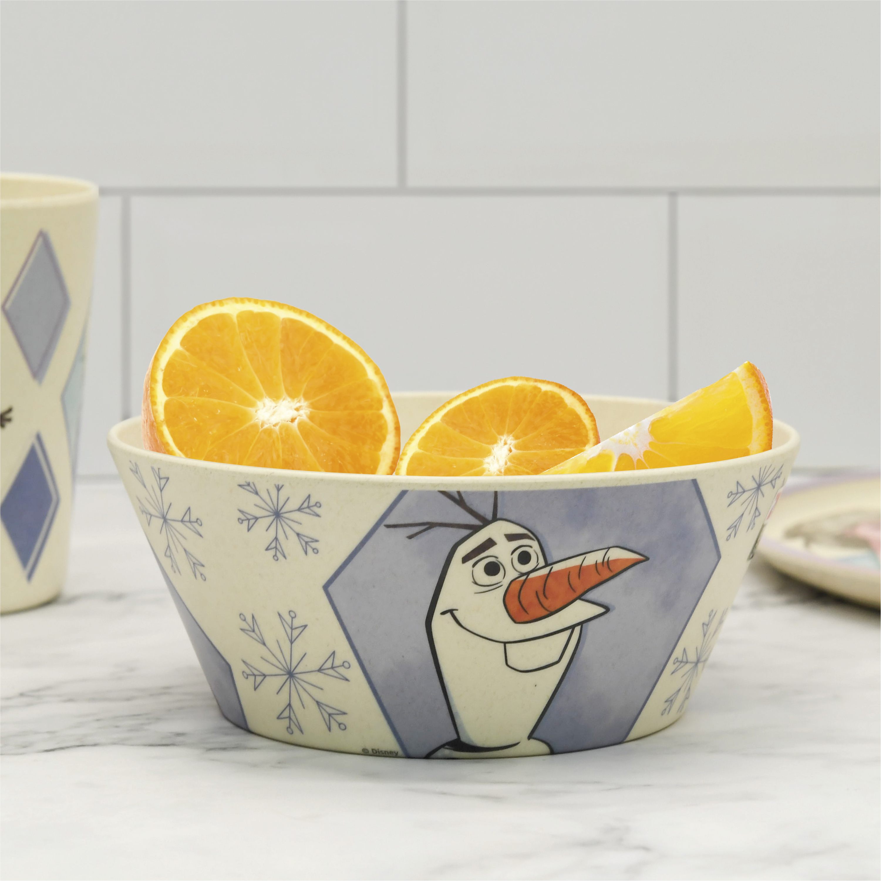 Disney Frozen 2 Movie Kids 3-piece Dinnerware Set, Anna and Elsa, 3-piece set slideshow image 4 Disney Frozen 2 Movie Kids 3-piece Dinnerware Set, Anna and Elsa, 3-piece set slideshow image 4