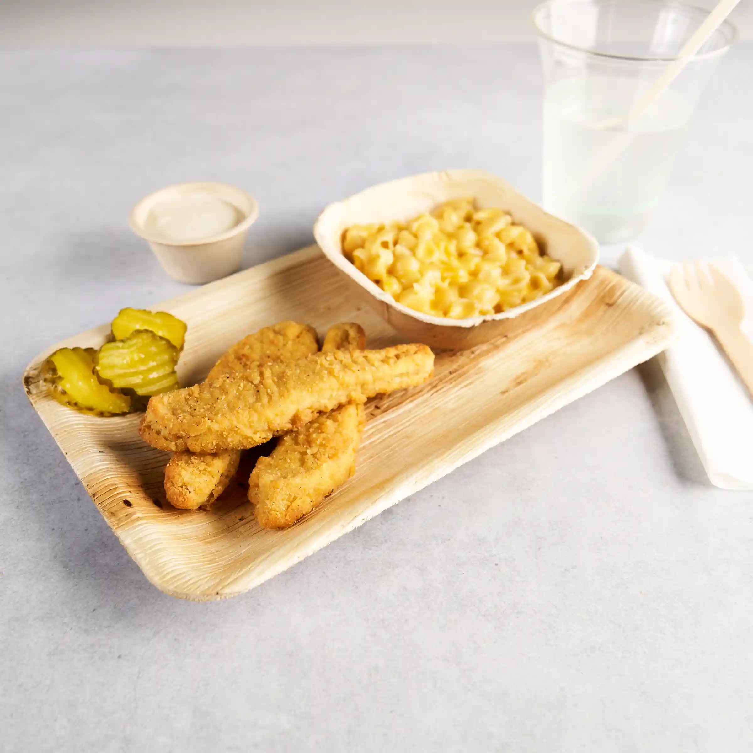 Tyson® Fully Cooked Whole Grain Golden Crispy Formed Chicken Tender Fritters, 1.13 oz., CN