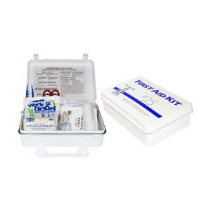 Impact, The Safety Zone , 25 Person Plastic First Aid Kit with Wall Mountable Handle