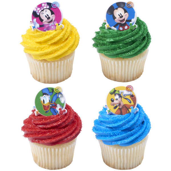 Mickey Mouse Funhouse Best Pals Around Cupcake Rings