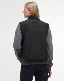 Barbour for Margaret Howell Women's Bedale Casual Gilet Black