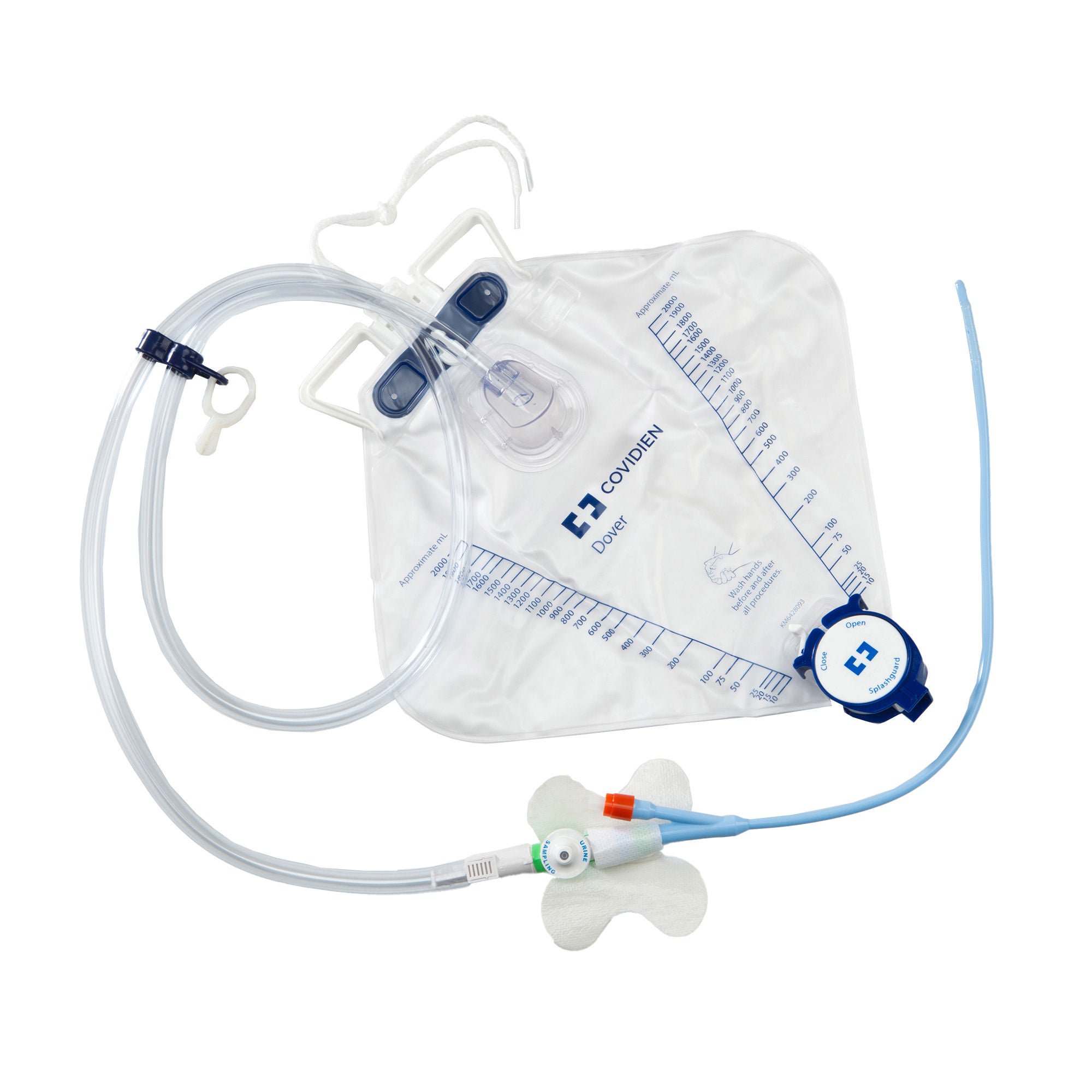 Dover™ Indwelling Catheter Kit, 18 Fr., Luer Lock