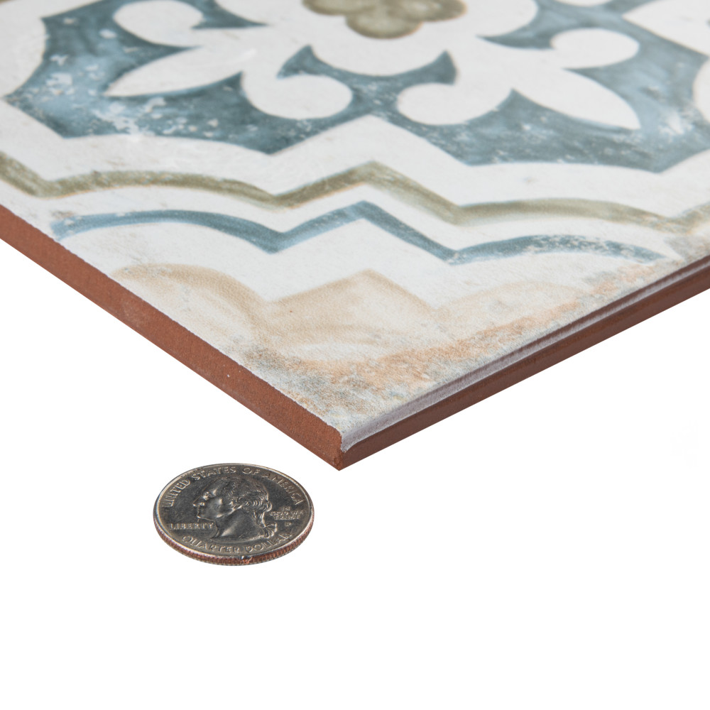 Kings Porto Fatima 17-5/8 in. x 17-5/8 in. Ceramic Floor and Wall Tile