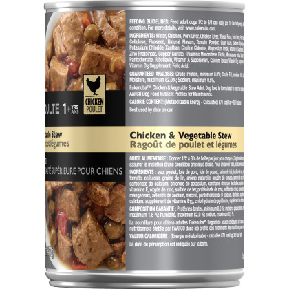 Eukanuba Adult Adult Chicken & Vegetable Stew Canned Dog Food