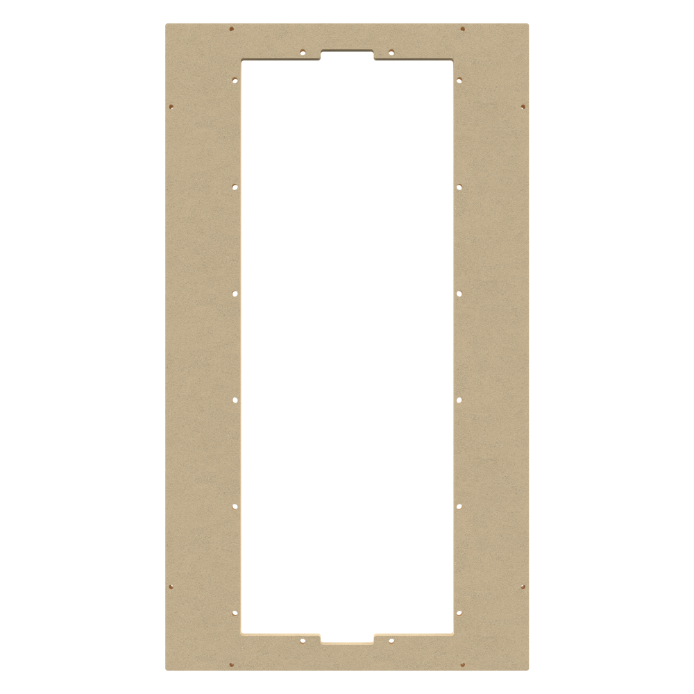IS10 PRE-CONSTRUCTION BRACKET FOR LARGE NARROW ENCLOSURE .5 WALLBOARD (1 EACH)