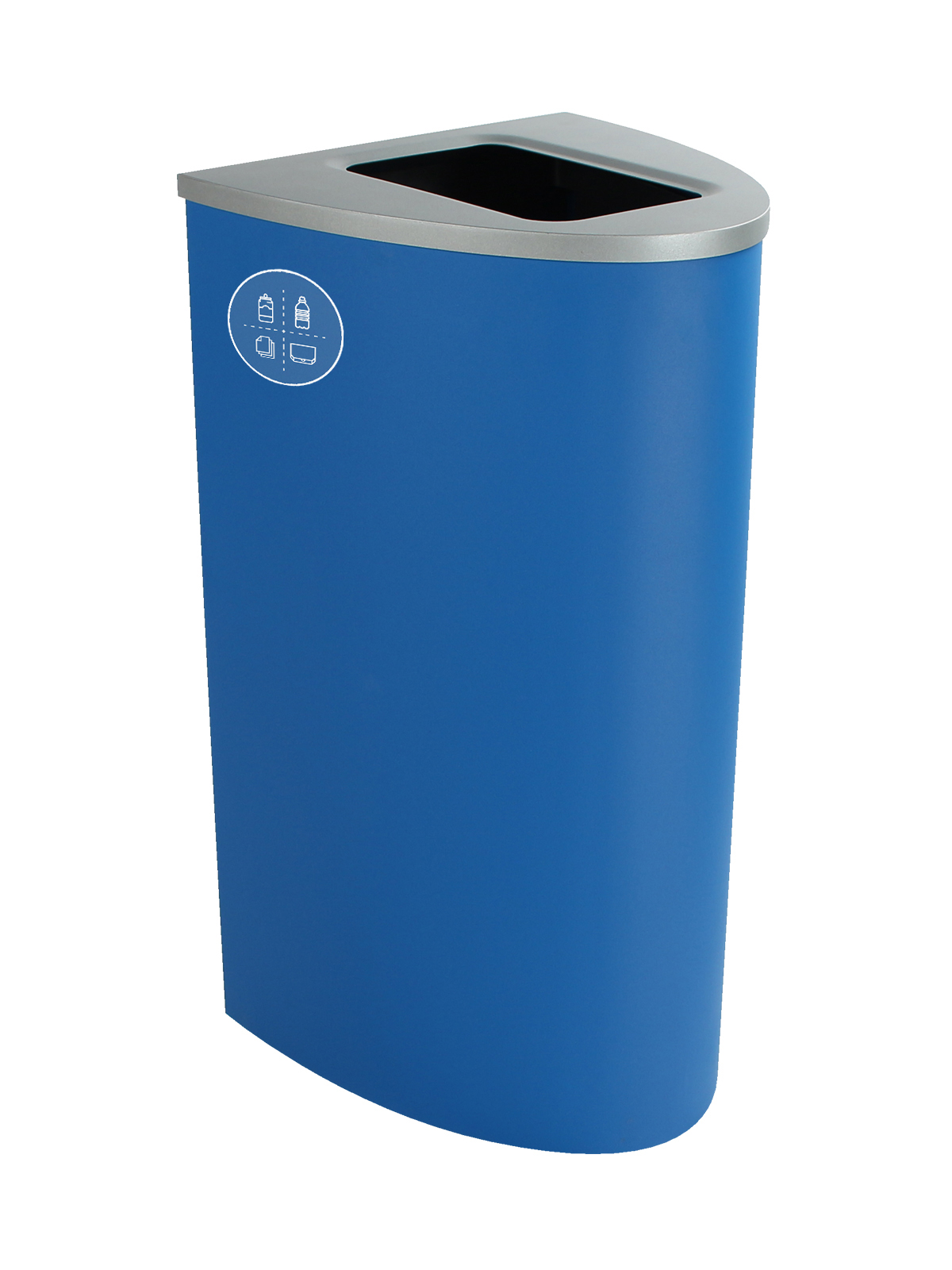 SPECTRUM – Single – Kit – Ellipse – Mixed Recyclables – Full – Blue