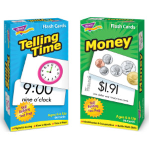 Time and Money Skill Drill Flash Cards Assortment
