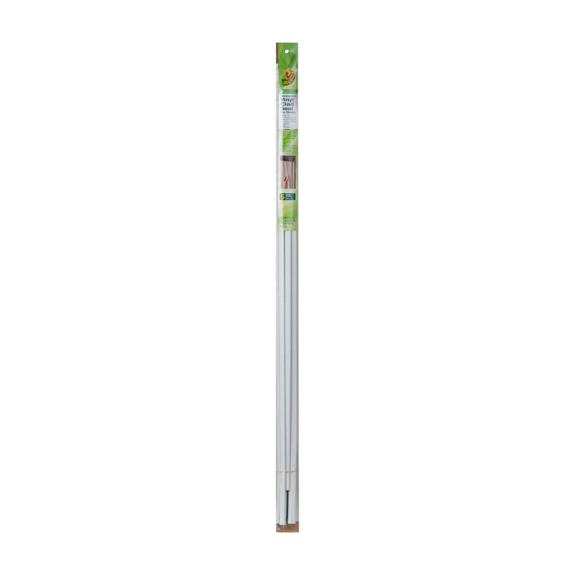 Duck® Brand Replacement Vinyl Clad Door Seal - White, 4 strips (40.5 in.) 1 strip (36 in.) Image