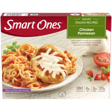 Smart Ones Chicken Parmesan with Spaghetti, Marinara Sauce & Mozzarella Cheese Frozen Meal 10 oz Box