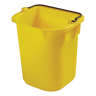 Rubbermaid Commercial, 6qt, Pail, Yellow