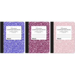 Morandi Marble Composition Books, College Ruled, 100 Count, 3-Pack