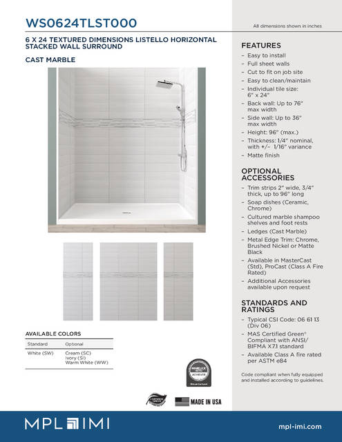 Technical Drawing — Mpl Imi Ws0624tlst000 Techdata