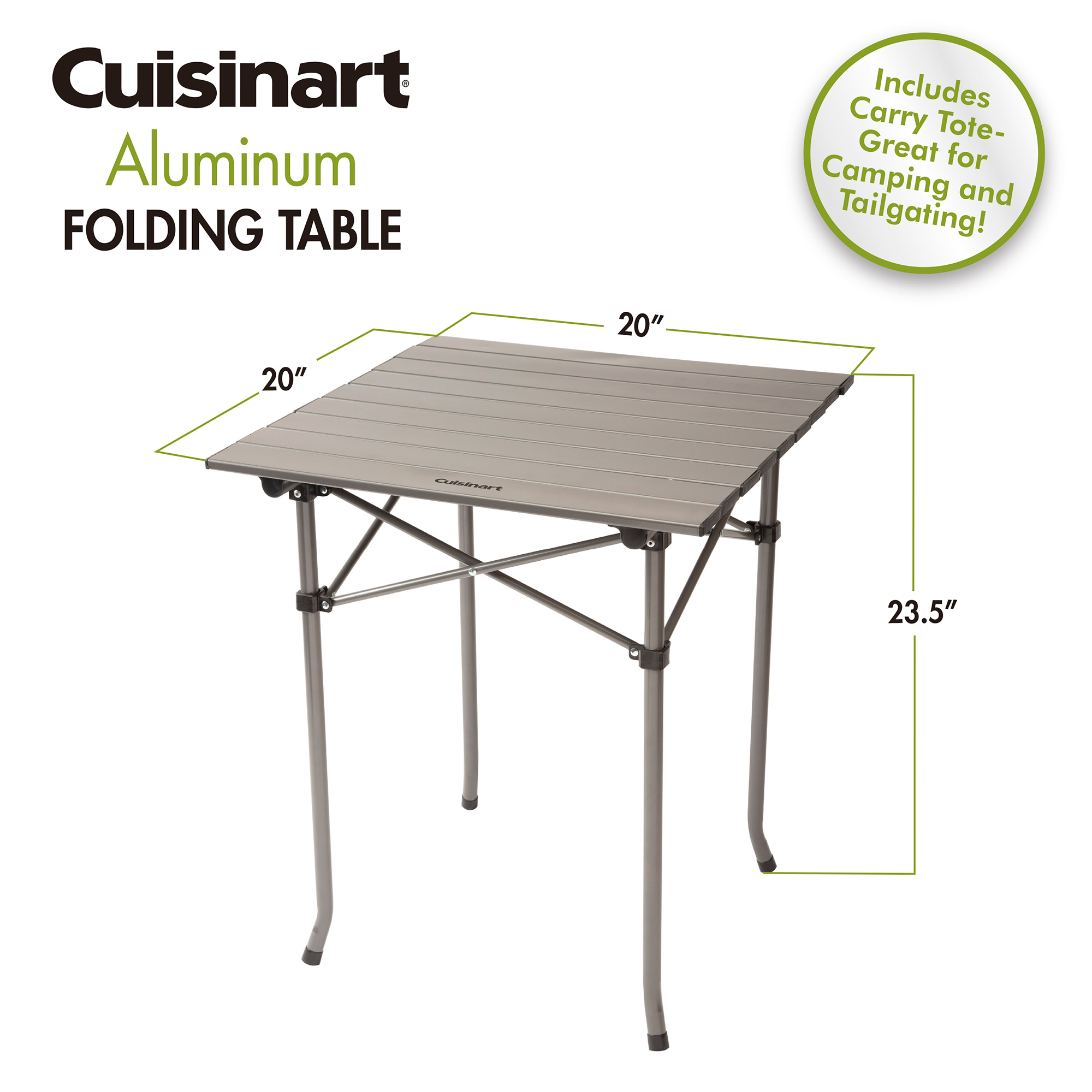 Cuisinart Outdoors® Aluminum Folding Prep Table-Cuisinart Outdoors