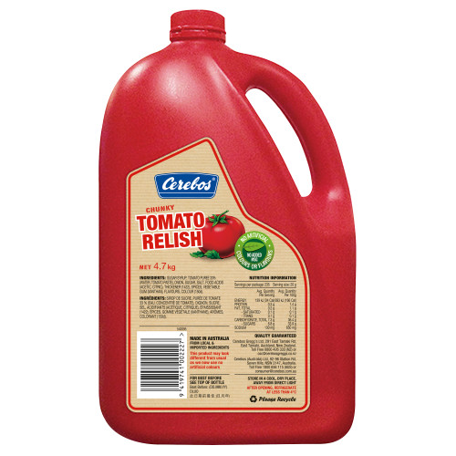  Cerebos® Tomato Relish 4.7kg 