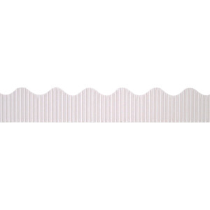 Decorative Border, White, 2-1/4" x 50', 1 Roll