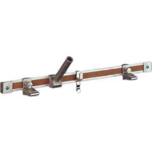 Aluminum 1" Maprail with Cork Insert, 6'L, 1 Per Carton