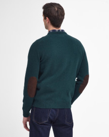 Essential Crew-Neck Jumper Evergreen