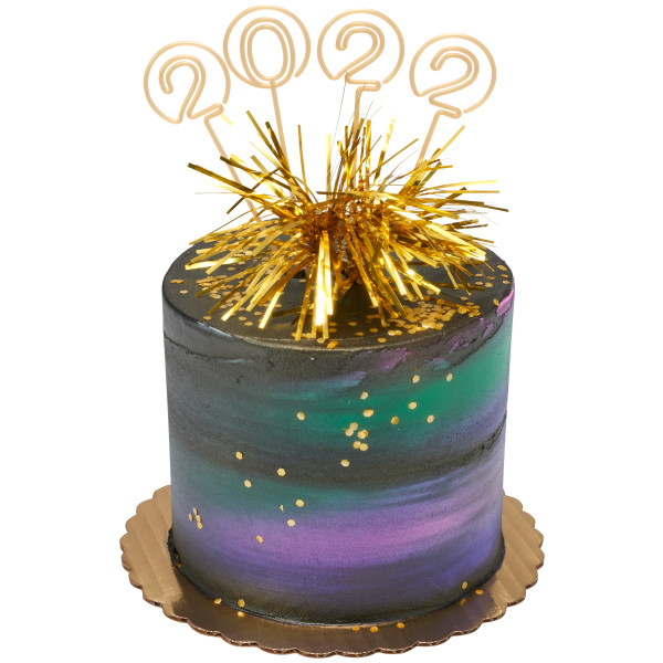 Gold Hexagons Edible Glitter