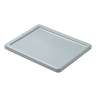 Rubbermaid Commercial, Palletote, 19.6" X 15.6" Lid For Stackable Nestable Container, Gray