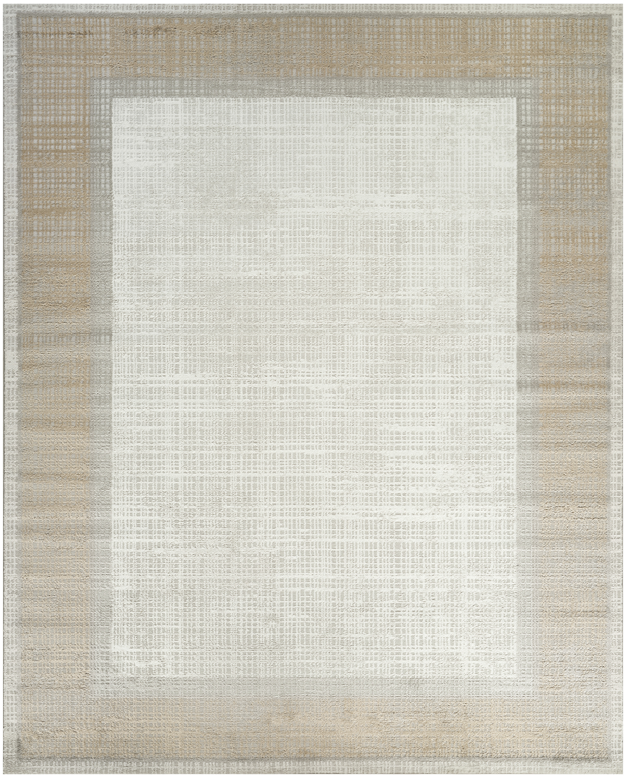 Nourison Dekor 7'10" x 9'10" Grey Modern Indoor Rug