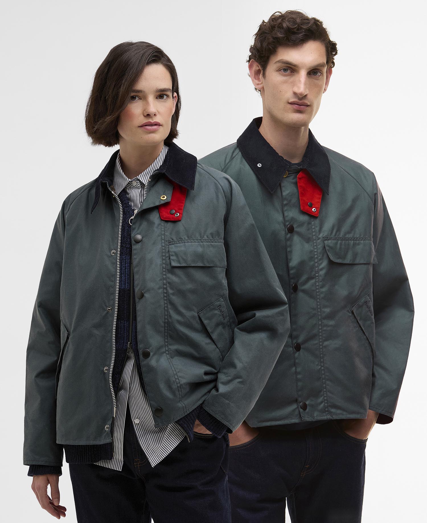 Paul Smith loves Barbour Transport Waxed Jacket image number 0