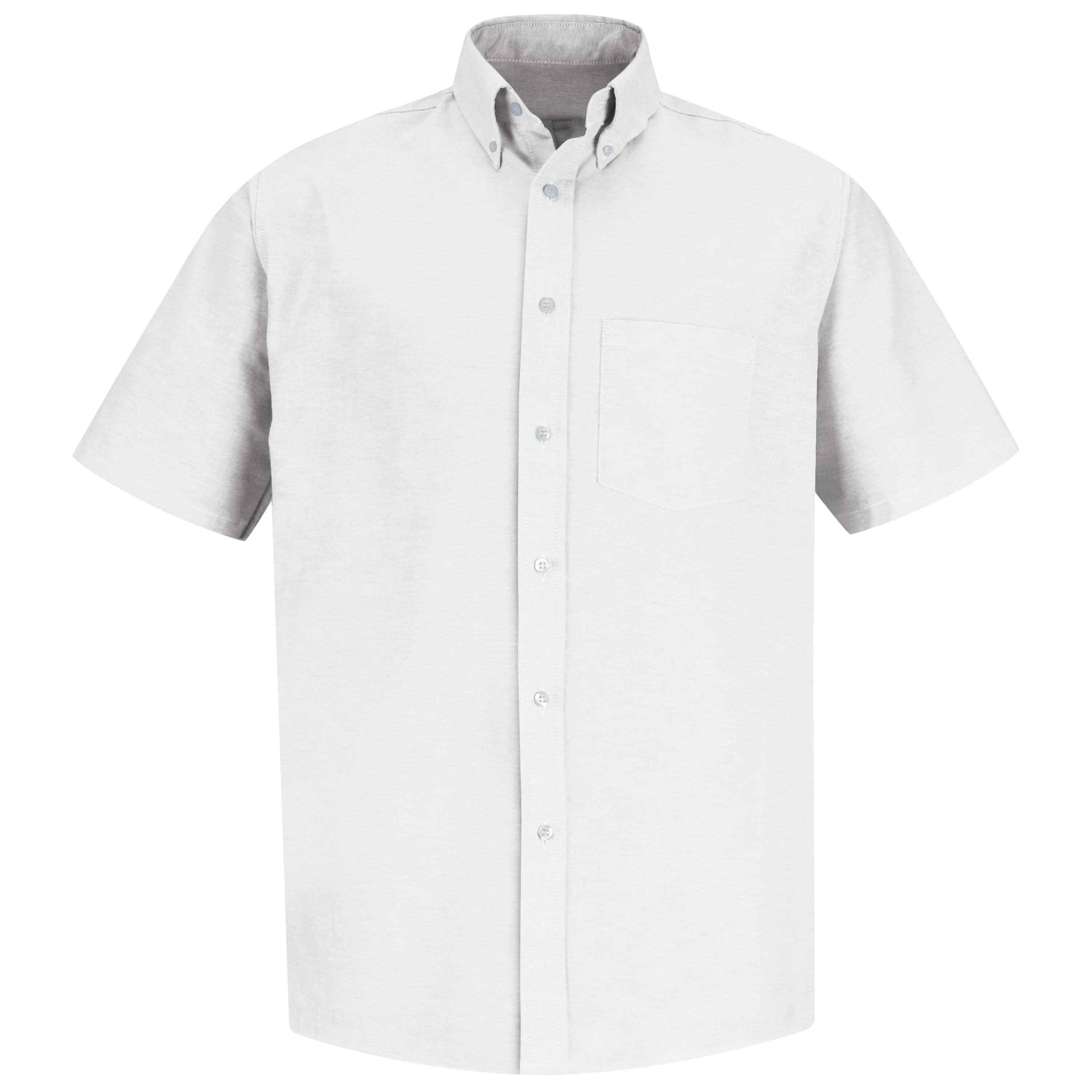 Camisa de vestir Oxford ejecutiva de manga corta Red Kap para hombre - Imagen 12 de 14