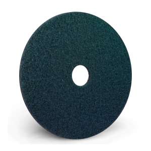 Hillyard, Trident Black Diamond 200 Round Floor Pad, 20", Blue