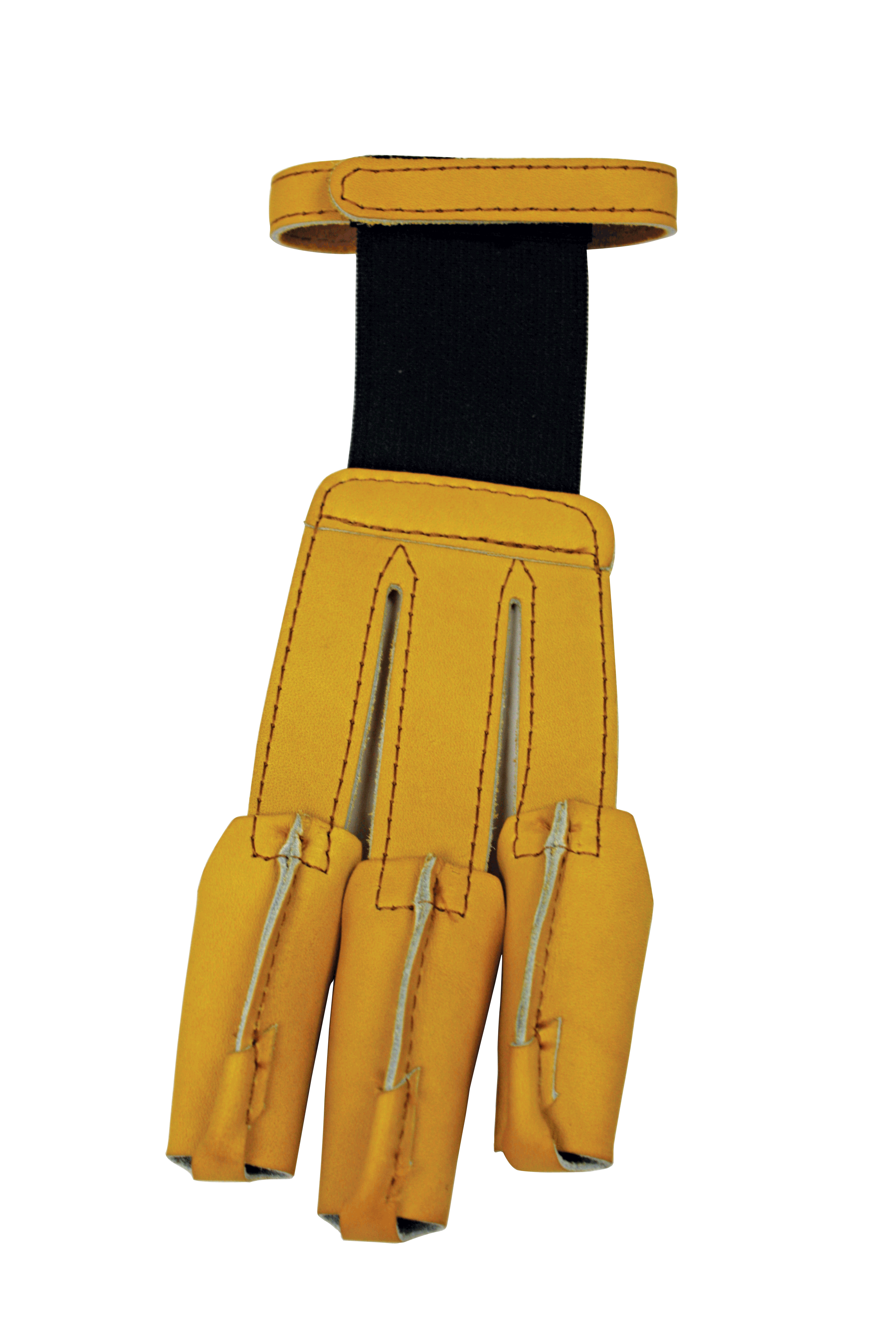 close up of The Original Fred Bear Master Shooting Glove