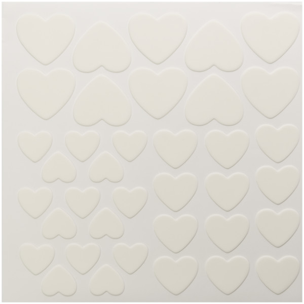 Red, Pink, White Hearts Fondant DecoShapes®