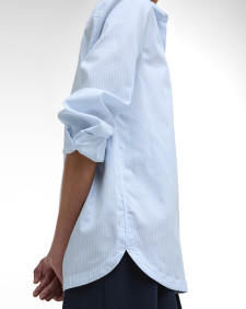 Camicia Claydon con motivo a righe dalla vestibilità comoda 