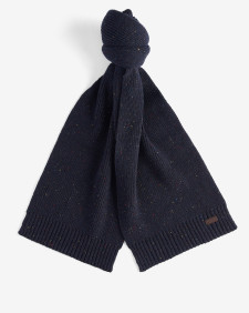 Carlton Fleck Beanie & Scarf Gift Set Classic Navy