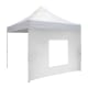 (1) Non-Printed White Tent Wall