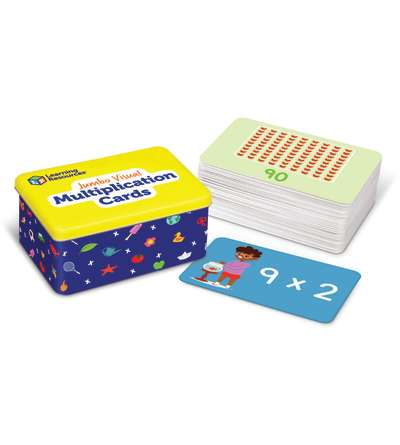 Jumbo Visual Multiplication Cards