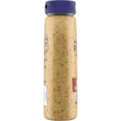 Grey Poupon Deli Mustard with Horseradish, 10 oz Bottle