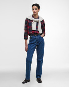Hemd Glades Tartan Relaxed Winterberry Tartan